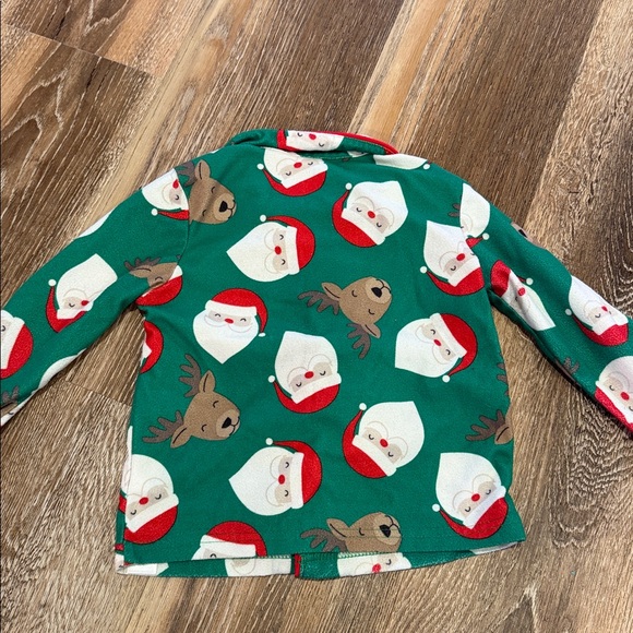 Carter’s Santa & Reindeer Pajama Set Size 3T - Picture 6 of 7